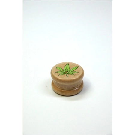 Młynek Drewniany 53mm 2-częściowy - mix
