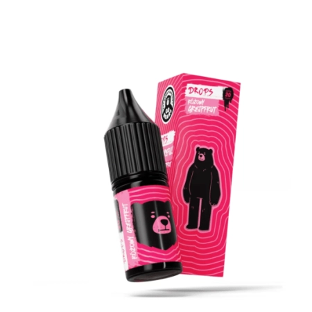 Liquid Go Bears Salt Drops 10ml 20mg Różowy Grejpf