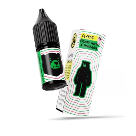Liquid GO BEARS Classic 6mg 10ml Zielone Jabłko Tr