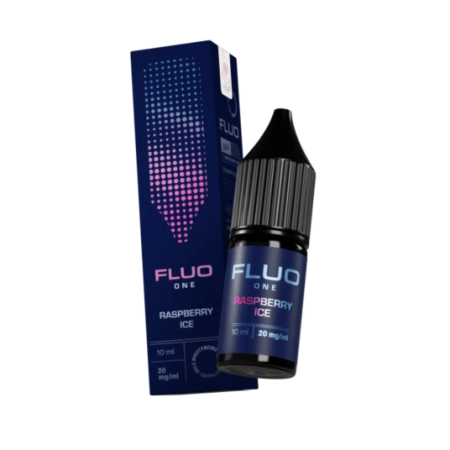 Liquid Fluo Salt One 20mg 10ml - Raspberry Ice