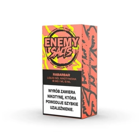 Liquid Enemy Salt 18mg 9ml Rabarbar