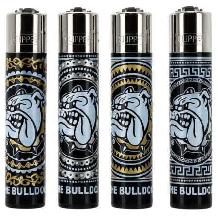 Clipper The Bulldog Lighters Inca (48 pcs/display)
