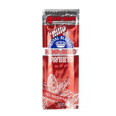 Hemparillo Hemp Wraps Sweets x4 Blunts 4szt
