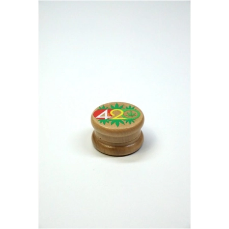 Młynek Drewniany 53mm 2-częściowy - mix