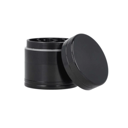 BLACK Młynek Grinder Aluminiowy magnetyczny 4częśc