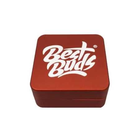Młynek Best Buds Flat Square 2-częściowy - Rust