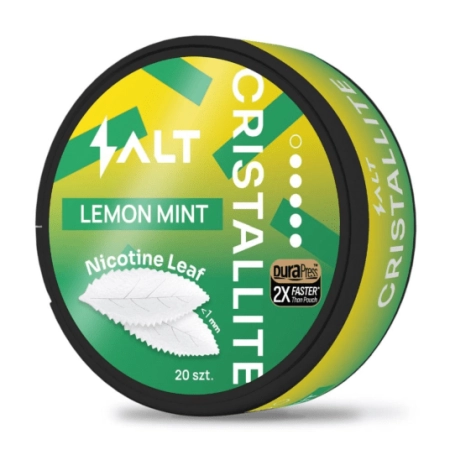 Listki Nikotynowe Cristallite Leaf - Lemon Mint 9