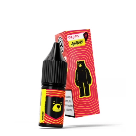 Liquid Go Bears Salt Drops 10ml 20mg Ananas