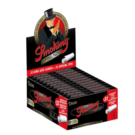 Bletki Smoking Deluxe kingsize slim rolling 1szt.
