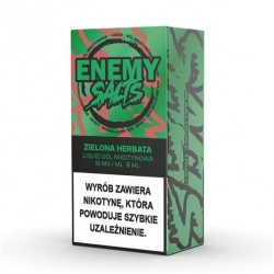 Salt TPD Enemy Salts 18 mg 9 ml - Zielona Herbata