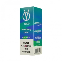 Longfill VBAR Juice 10/10 - Blueberry Mint