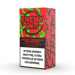 Salt TPD Enemy Salts 18 mg 9 ml - Jabłko Truskawka Brzoskwinia