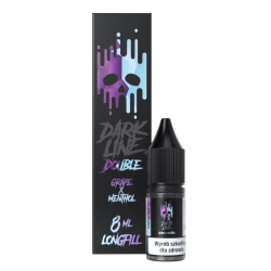 Longfill Dark Line Double 8/10 - Grape Menthol
