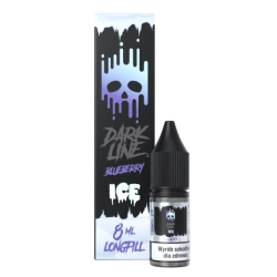 Longfill Dark Line Ice 8/10 - Blueberry