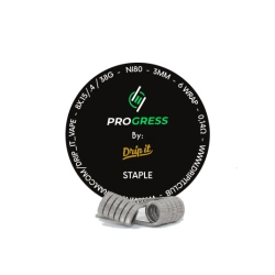 Prebuilt Progress BY Drip IT Staple - 0.14 Ohm