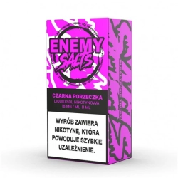 Salt TPD Enemy Salts 18 mg 9 ml - Czarna Porzeczka