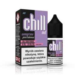 Salt TPD Chill Out 20 mg 10 ml - Winogronowa Guma Balonowa Ice