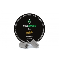 Prebuilt Progress BY Drip IT Framed Staple - 0.17 Ohm