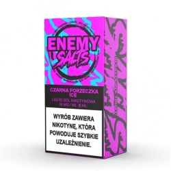 Salt TPD Enemy Salts 18 mg 9 ml - Czarna Porzeczka Ice