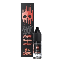 Longfill Dark Line Double 8/10 - Strawberry Raspberry