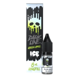 Longfill Dark Line Ice 8/10 - Green Apple