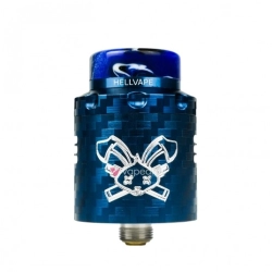 Atomizer Hellvape Dead Rabbit V3 RDA - Blue Carbon Fiber