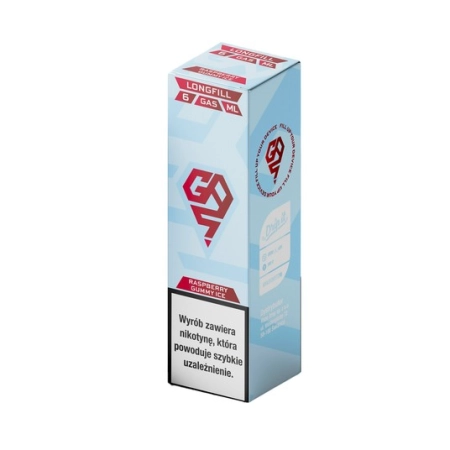 Longfill Gas 6/10 - Rasberry Gummy Ice