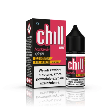 Salt TPD Chill Out 20 mg 10 ml - Truskawka Cytryna Ice