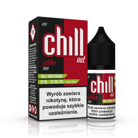 Salt TPD Chill Out 20 mg 10 ml - Jabłko Mix Ice
