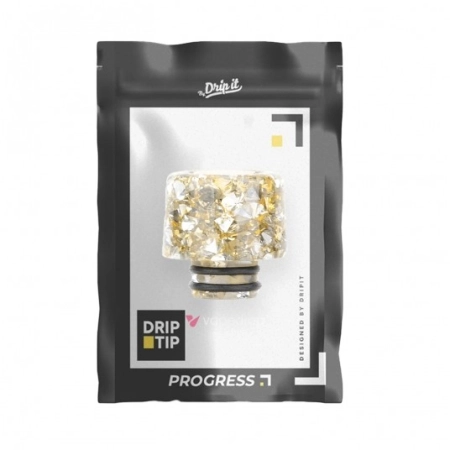 Drip Tip BY Drip IT #07 510 - Gold