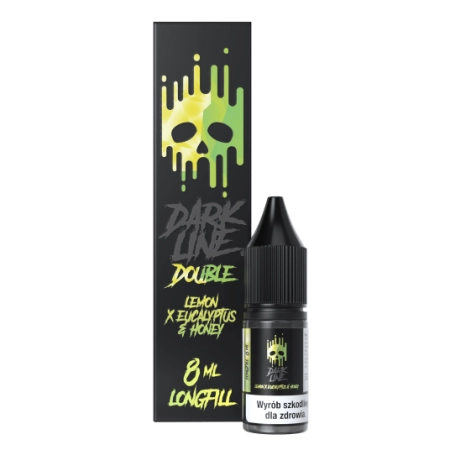 Longfill Dark Line Double 8/10 - Lemon Eucalyptus Honey