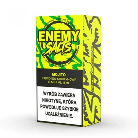 Salt TPD Enemy Salts 18 mg 9 ml - Mojito