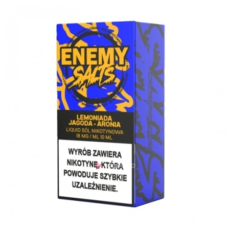 Salt TPD Enemy Salts 18 mg 9 ml - Lemoniada Aronia Jagoda
