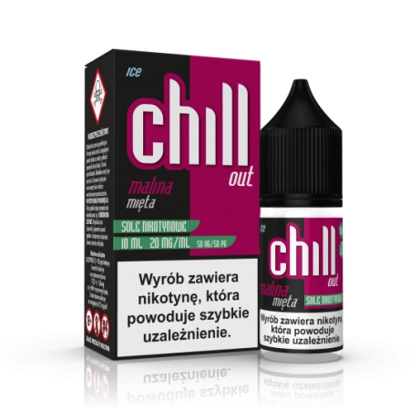 Salt TPD Chill Out 20 mg 10 ml - Malina Mięta Ice
