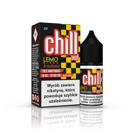Salt TPD Chill Out 20 mg 10 ml - Lemoniada Brzoskwinia Ice
