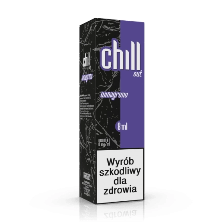 Longfill Chill Out 8/10 - Winogrono