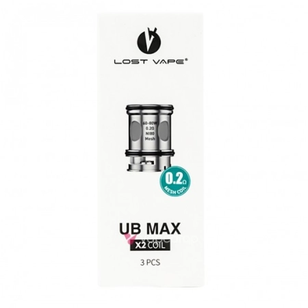 Coil Lost Vape UB Max X2 Mesh - 0.2 Ohm
