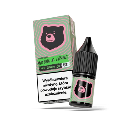 Salt TPD GO Bears 20 mg 8 ml - Matcha & Lychee Ice