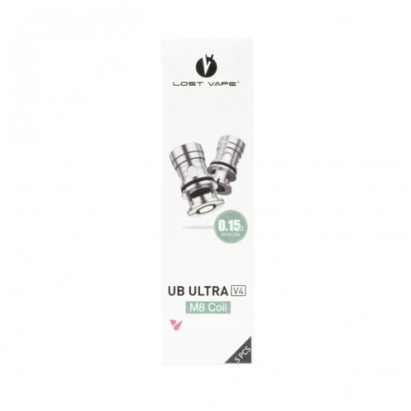 Coil Lost Vape UB Ultra V4 M8 Mesh - 0.15 Ohm
