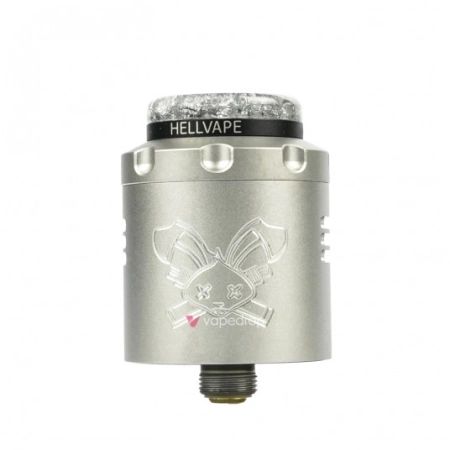 Atomizer Hellvape Dead Rabbit V3 RDA 6TH Anniv Edn - Silver Black