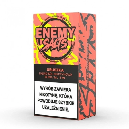 Salt TPD Enemy Salts 18 mg 9 ml - Gruszka