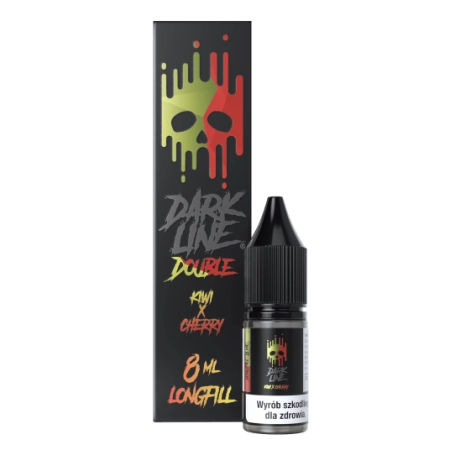 Longfill Dark Line Double 8/10 - Kiwi Cherry