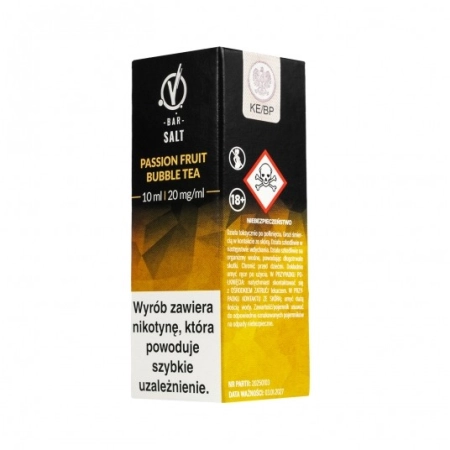 Salt TPD VBAR 20 mg 10 ml - Passionfruit Bubble Tea