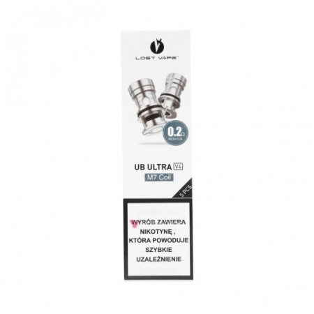 Coil Lost Vape UB Ultra V4 M7 Mesh - 0.2 Ohm
