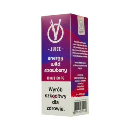 Longfill VBAR Juice 10/10 - Energy Wild Strawberry