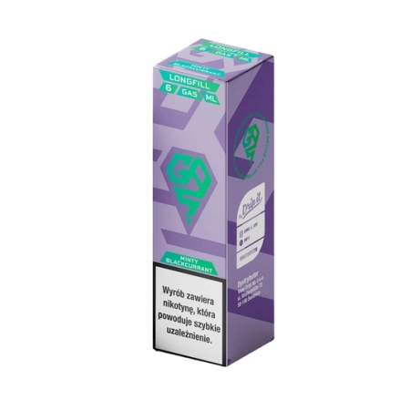 Longfill Gas 6/10 - Minty Blackcurrant