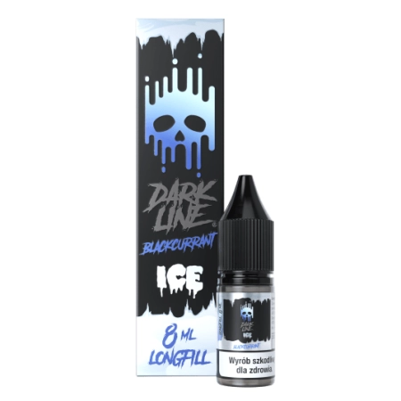Longfill Dark Line Ice 8/10 - Blackcurrant
