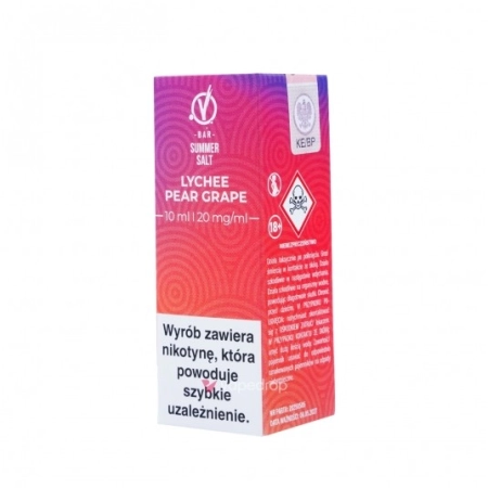 Salt TPD VBAR 20 mg 10 ml - Lychee Pear Grape