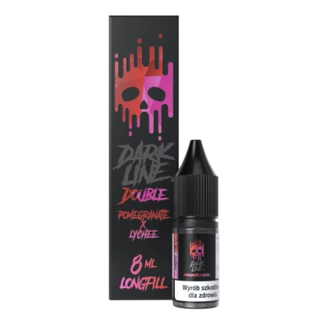 Longfill Dark Line Double 8/10 - Pomegranate Lychee