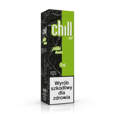 Longfill Chill Out 8/10 - Jabłko Kwaśne